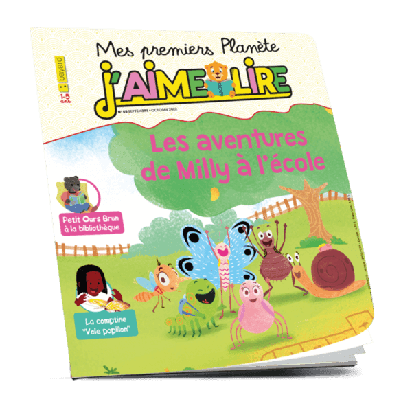 Mes Premiers Planète J’aime Lire N°5: Les aventures de Milly à l’école